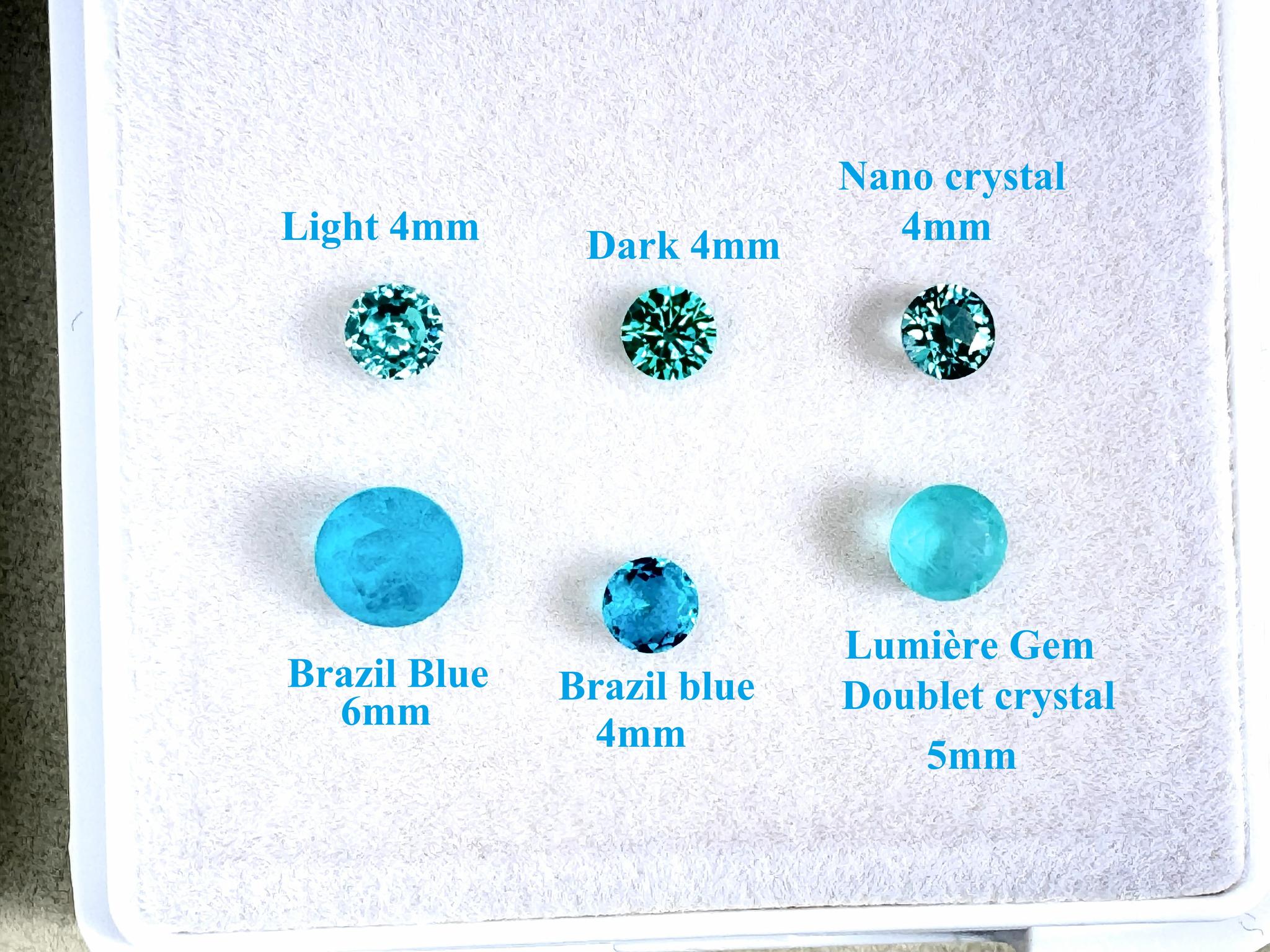 Paraiba Trinity Necklace    ― Neon Blue Collection ― SUS316L | 20枚目