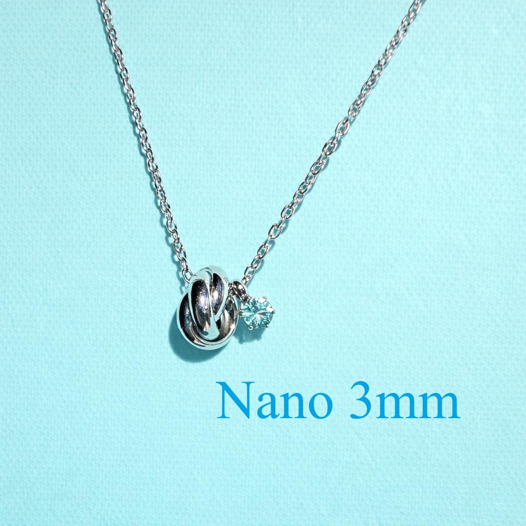 Paraiba Trinity Necklace    ― Neon Blue Collection ― SUS316L | 4枚目