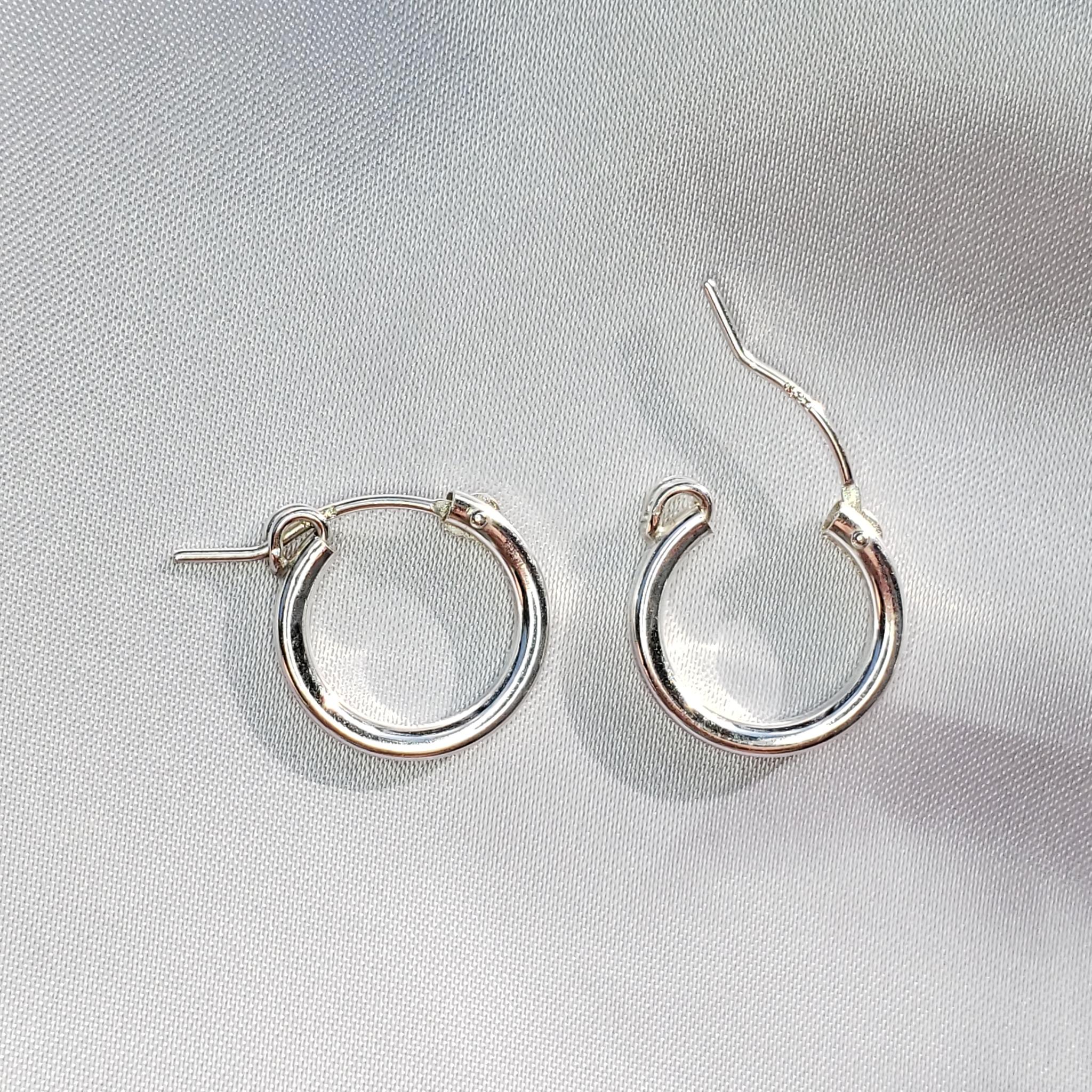 SV925製　フープピアス　φ15mm　チャームを付けてお使い頂けます　☆☆☆