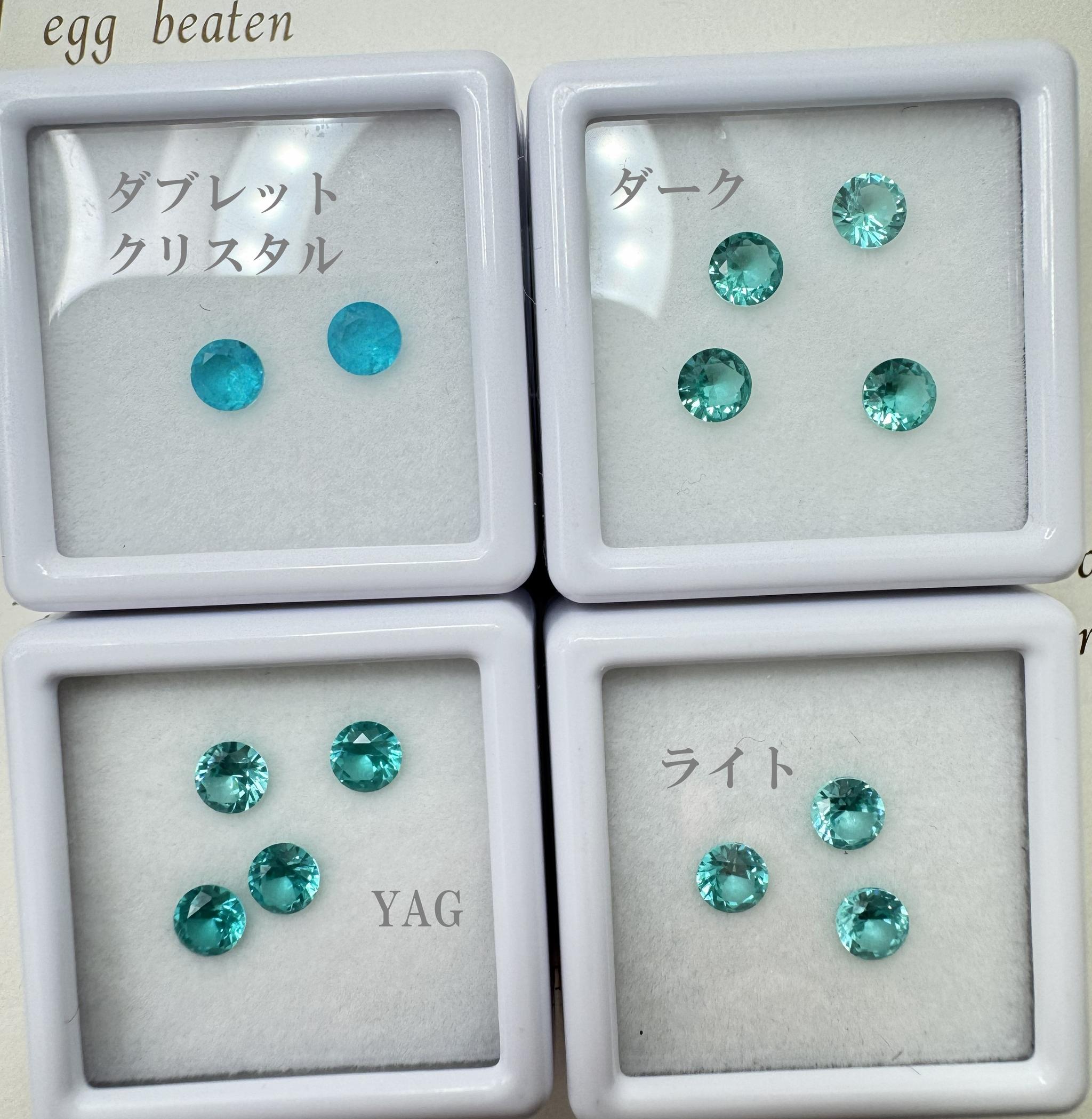 Lumen Caeruleo|YAG Paraiba 4mm 華奢リング Silver925 カラー/サイズ選択可 | 13枚目